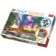 Puzzle Trefl cu piese ciudate - Cer de poveste la Paris 600 piese