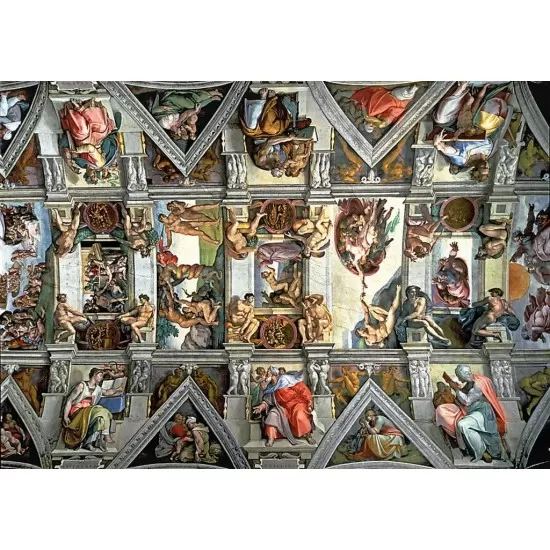 Puzzle Trefl Tavanul Capelei Sixtine 6000 piese Puzzle Trefl Tavanul Capelei Sixtine 6000 piese