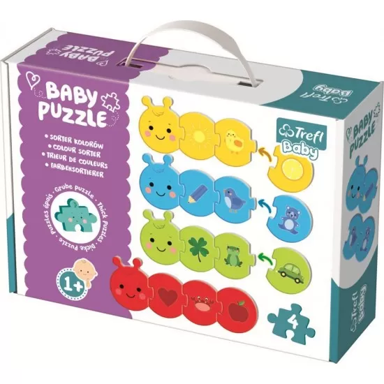 Puzzle Trefl Baby Clasic Sorteaza culorile Puzzle Trefl Baby Clasic Sorteaza culorile
