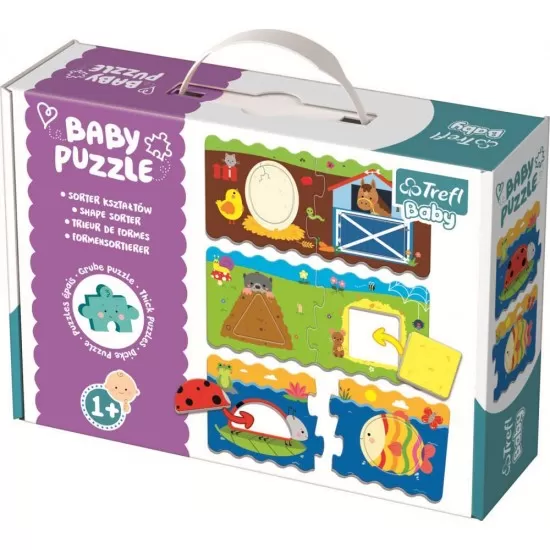 Puzzle Trefl Baby Clasic Sorteaza formele Puzzle Trefl Baby Clasic Sorteaza formele