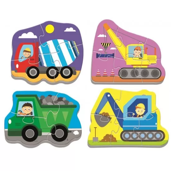 Puzzle Trefl Baby Clasic Utilaje la treaba Puzzle Trefl Baby Clasic Utilaje la treaba