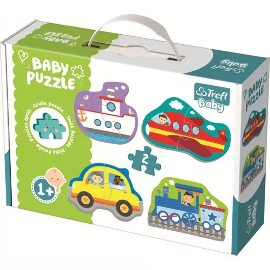 Puzzle Trefl Baby Clasic Vehicule pentru transport Puzzle Trefl Baby Clasic Vehicule pentru transport