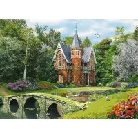 Puzzle din lemn 1000 piese Trefl - Casa victoriana