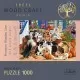 Puzzle din lemn 1000 piese Trefl - Echipa de catei Puzzle din lemn 1000 piese Trefl - Echipa de catei