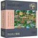 Puzzle din lemn 1000 piese Trefl - Obictivele turistice faimoase din Franta