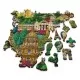 Puzzle din lemn 1000 piese Trefl - Obictivele turistice faimoase din Franta