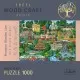 Puzzle din lemn 1000 piese Trefl - Obictivele turistice faimoase din Franta