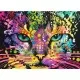 Puzzle din lemn 1000 piese Trefl - Pisicuta colorata