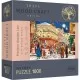 Puzzle din lemn 1000 piese Trefl - Strada pregatita de Craciun Puzzle din lemn 1000 piese Trefl - Strada pregatita de Craciun