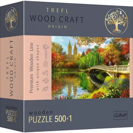 Puzzle din lemn 500+1 piese Trefl - Central Park New York