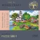 Puzzle din lemn 500+1 piese Trefl - Port in timpul verii Puzzle din lemn 500+1 piese Trefl - Port in timpul verii