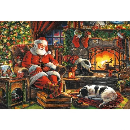 Puzzle din lemn 500+1 piese Trefl - Seara de Craciun