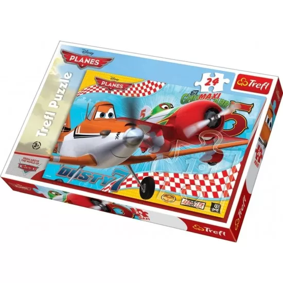 Puzzle Trefl Maxi Avioane 24 piese Puzzle Trefl Maxi Avioane 24 piese