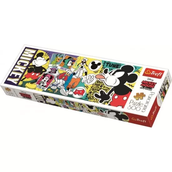 Puzzle Trefl Legendarul Mickey Mouse 500 piese Puzzle Trefl Legendarul Mickey Mouse 500 piese