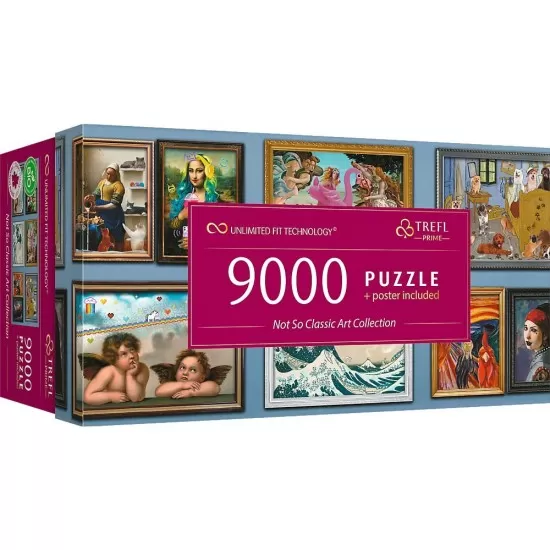 Puzzle Trefl UFT 9000 piese - Colectie de arta Puzzle Trefl UFT 9000 piese - Colectie de arta
