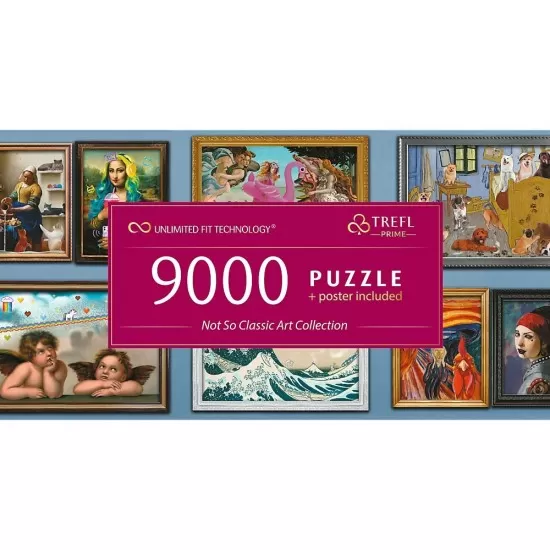 Puzzle Trefl UFT 9000 piese - Colectie de arta Puzzle Trefl UFT 9000 piese - Colectie de arta