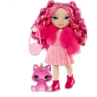 Papusa Magenta Monroe Rainbow High Littles 