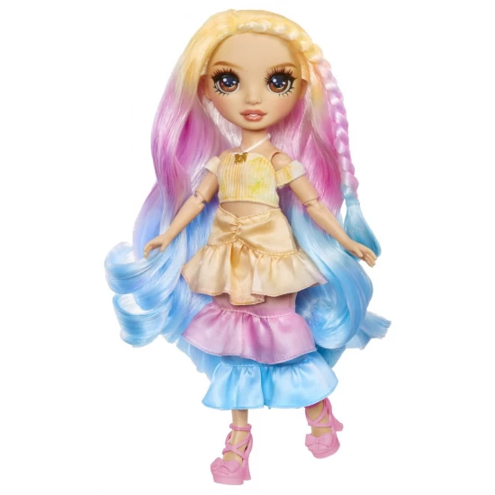 Papusa cu ochi caprui Rainbow High Watercolor and Create Papusa cu ochi caprui Rainbow High Watercolor and Create