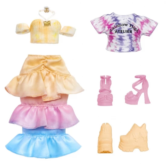 Papusa cu ochi caprui Rainbow High Watercolor and Create Papusa cu ochi caprui Rainbow High Watercolor and Create