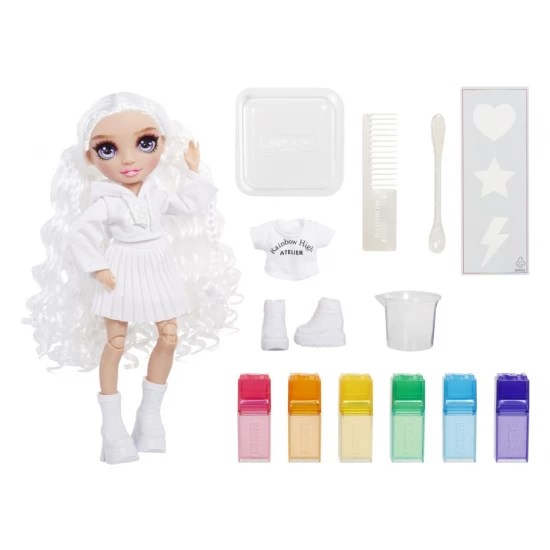 Papusa cu ochi mov Rainbow High Watercolor and Create Papusa cu ochi mov Rainbow High Watercolor and Create