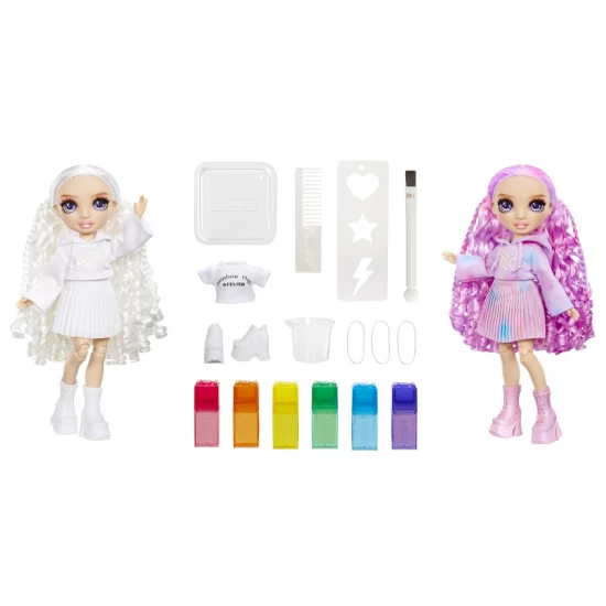 Papusa cu ochi mov Rainbow High Watercolor and Create Papusa cu ochi mov Rainbow High Watercolor and Create