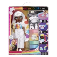 Papusa cu ochi verzi Rainbow High Watercolor and Create 