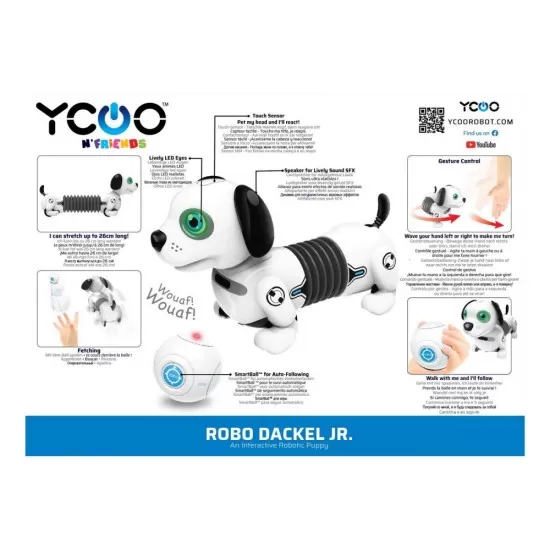 Robot electronic catel Dackel Junior Silverlit Robot electronic catel Dackel Junior Silverlit