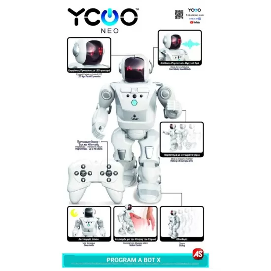 Robot electronic cu radiocomanda Program A Bot X Silverlit Robot electronic cu radiocomanda Program A Bot X Silverlit