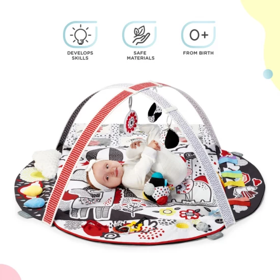 Covoras educativ de joaca pentru copii KinderKraft 4Smart