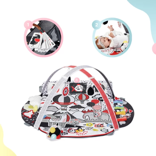 Covoras educativ de joaca pentru copii KinderKraft 4Smart