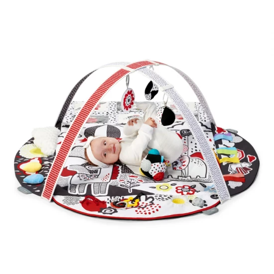 Covoras educativ de joaca pentru copii KinderKraft 4Smart