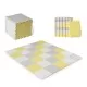 Saltea de joaca Kinderkraft Luno spuma Yellow Saltea de joaca Kinderkraft Luno spuma Yellow