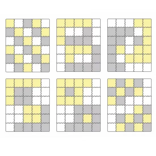 Saltea de joaca Kinderkraft Luno spuma Yellow Saltea de joaca Kinderkraft Luno spuma Yellow