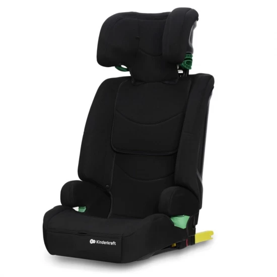 Scaun auto I-Size 76-150 cm Kinderkraft Safety Fix 2 Black Scaun auto I-Size 76-150 cm Kinderkraft Safety Fix 2 Black