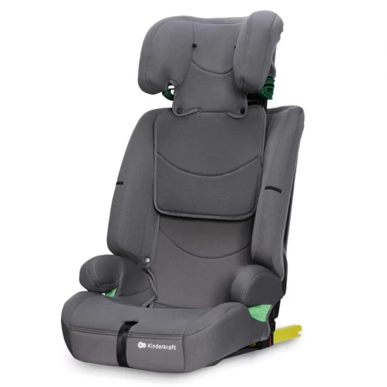 Scaun auto I-Size 76-150 cm Kinderkraft Safety Fix 2 Grey Scaun auto I-Size 76-150 cm Kinderkraft Safety Fix 2 Grey