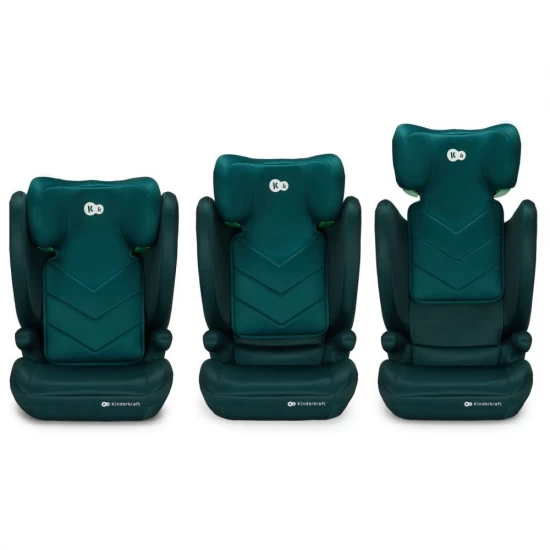Scaun auto I-Size 100-150 cm Kinderkraft I-Spark Green Scaun auto I-Size 100-150 cm Kinderkraft I-Spark Green