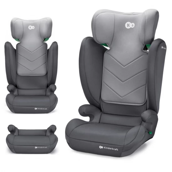 Scaun auto I-Size 100-150 cm Kinderkraft I-Spark Grey Scaun auto I-Size 100-150 cm Kinderkraft I-Spark Grey