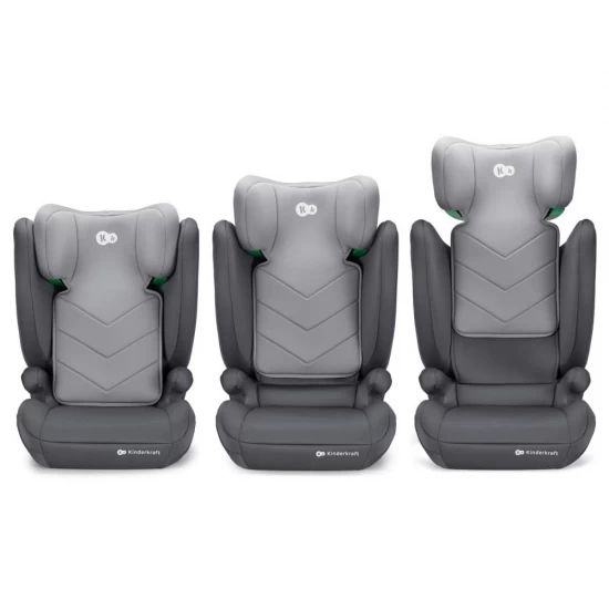 Scaun auto I-Size 100-150 cm Kinderkraft I-Spark Grey Scaun auto I-Size 100-150 cm Kinderkraft I-Spark Grey