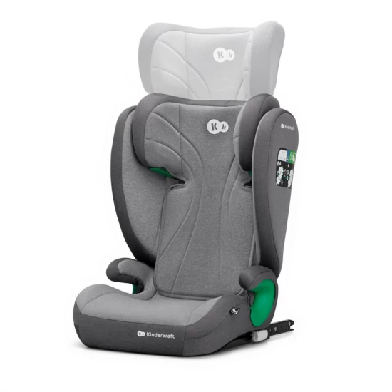 Scaun auto Kinderkraft Junior Fix 2 I-Size 100-150 cm Rocket Grey Scaun auto Kinderkraft Junior Fix 2 I-Size 100-150 cm Rocket Grey