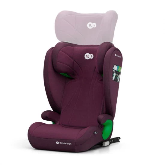 Scaun auto Kinderkraft Junior Fix 2 I-Size 100-150 cm Cherry Red Scaun auto Kinderkraft Junior Fix 2 I-Size 100-150 cm Cherry Red