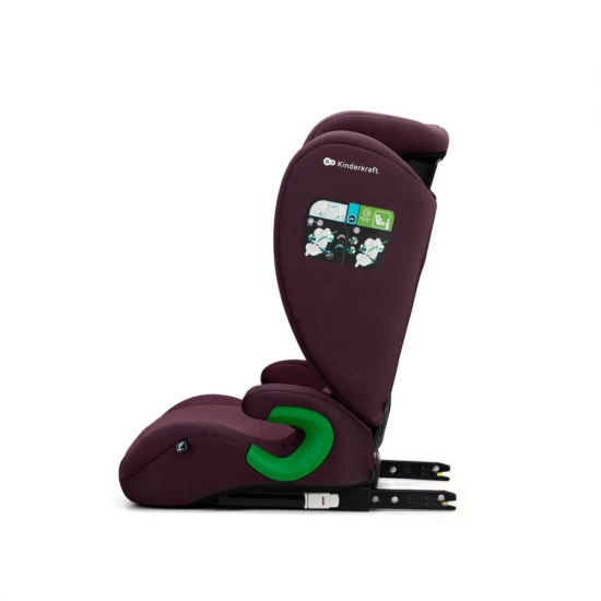 Scaun auto Kinderkraft Junior Fix 2 I-Size 100-150 cm Cherry Red Scaun auto Kinderkraft Junior Fix 2 I-Size 100-150 cm Cherry Red