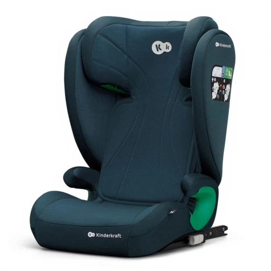 Scaun auto Kinderkraft Junior Fix 2 I-Size 100-150 cm Harbor Blue Scaun auto Kinderkraft Junior Fix 2 I-Size 100-150 cm Harbor Blue