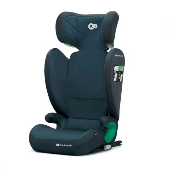 Scaun auto Kinderkraft Junior Fix 2 I-Size 100-150 cm Harbor Blue Scaun auto Kinderkraft Junior Fix 2 I-Size 100-150 cm Harbor Blue