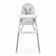 Scaun de masa transformabil Kinderkraft Dinnly Grey Scaun de masa transformabil Kinderkraft Dinnly Grey