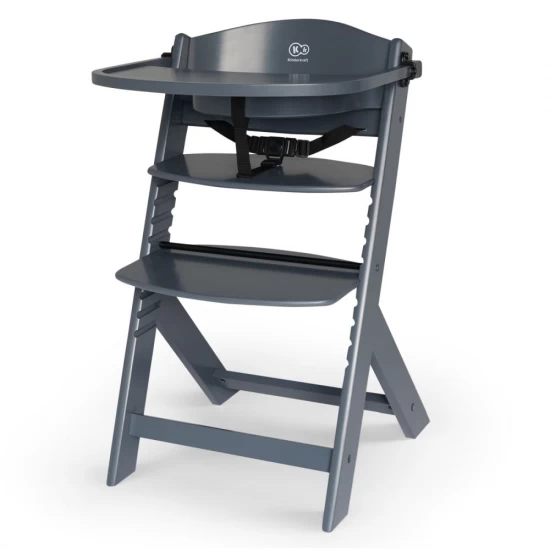 Scaun de masa 3 in 1 Kinderkraft Enock full grey Scaun de masa 3 in 1 Kinderkraft Enock full grey
