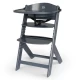 Scaun de masa 3 in 1 Kinderkraft Enock full grey Scaun de masa 3 in 1 Kinderkraft Enock full grey