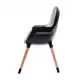Scaun de masa Kinderkraft Fini 2 in 1 Black