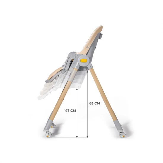 Scaun de masa Kinderkraft Lastree 2 in 1 transformabil in leagan Roz Scaun de masa Kinderkraft Lastree 2 in 1 transformabil in leagan Roz
