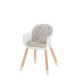 Scaun de masa Kinderkraft Sienna 2 in 1 Grey Scaun de masa Kinderkraft Sienna 2 in 1 Grey