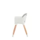 Scaun de masa Kinderkraft Sienna 2 in 1 Grey Scaun de masa Kinderkraft Sienna 2 in 1 Grey